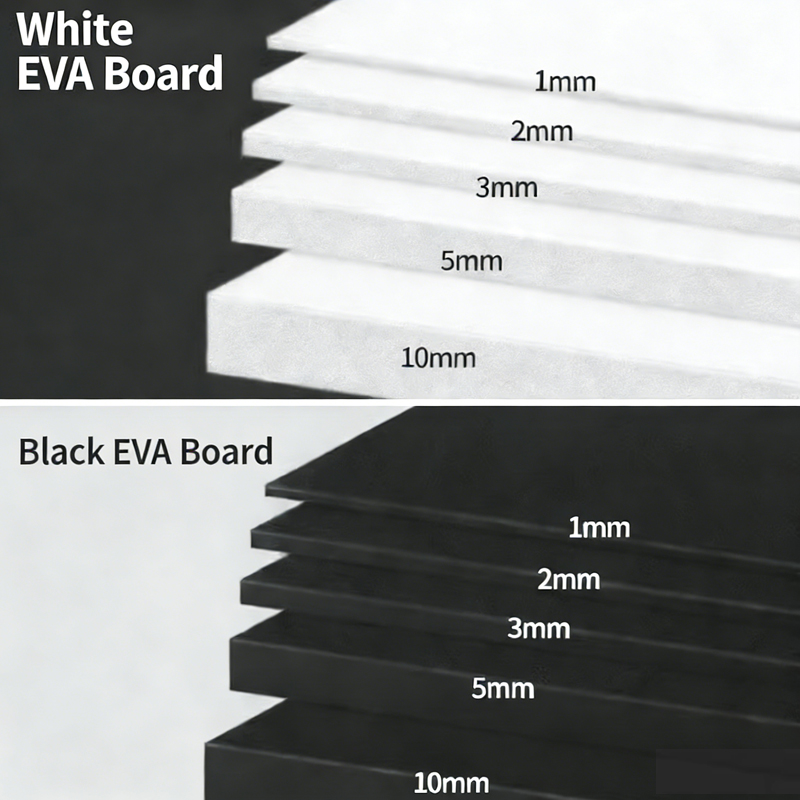 Polyurethane Foam Sheet - 38-Degree Black EVA Foam Board, Anti-Static
