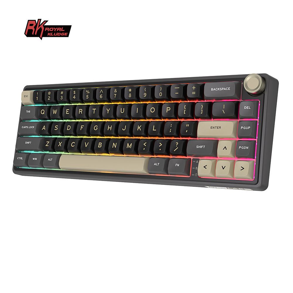 Gaming Keyboard E Yooso - Royal Kludge RK R65 Brazilian Portuguese