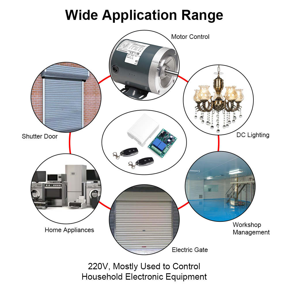 QIACHIP 433 MHz AC 110V 220V 2 - đánh giá và giá Switch Opener Tool