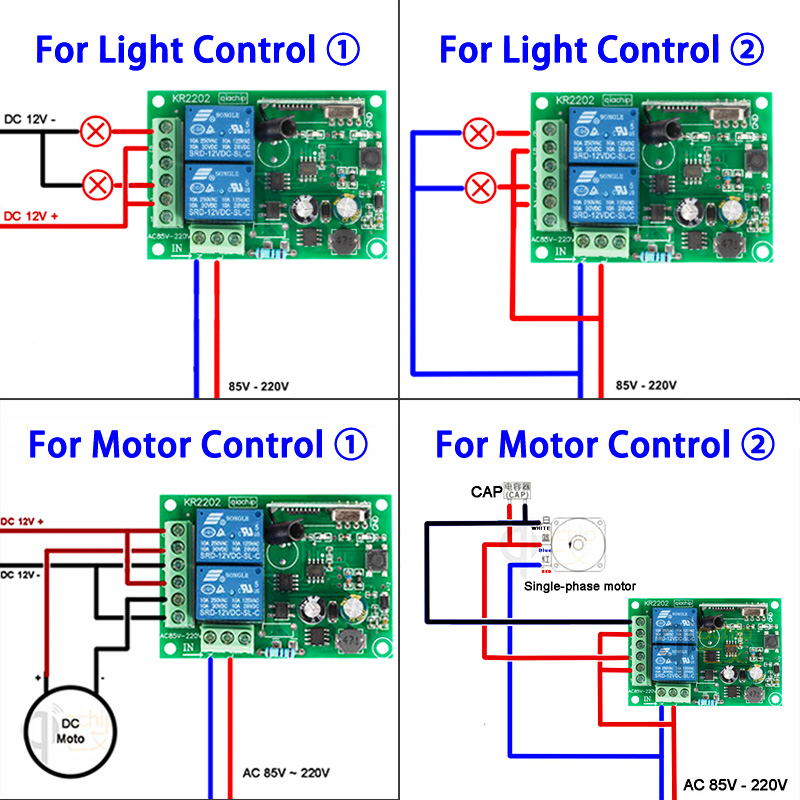 QIACHIP 433 MHz AC 110V 220V 2 - đánh giá và giá Switch Opener Tool