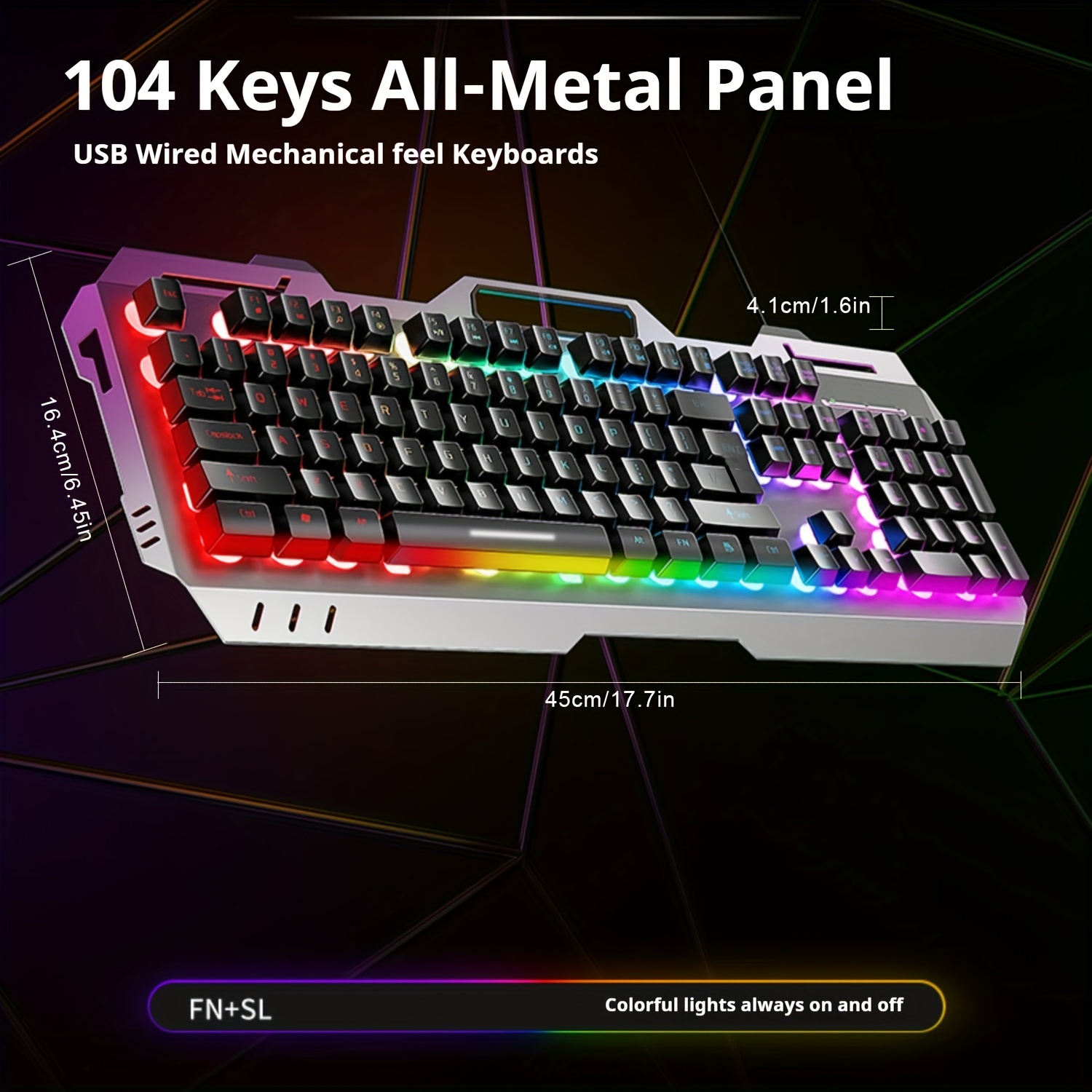 EWEADN GX80Z Gaming Membrane K - đánh giá và giá Gaming Keyboard Bundle