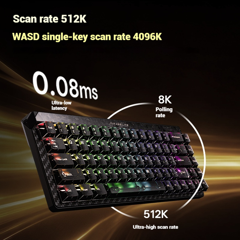 Madlions FGG TITAN68 Turbo Gam - đánh giá và giá Gaming Keyboard Magnetic Switches