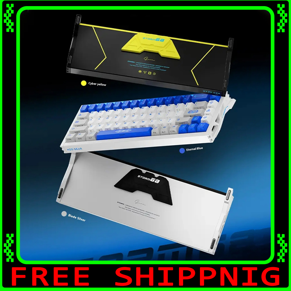NZO STORM68 Anodized Aluminum  - đánh giá và giá Gaming Keyboard Magnetic Switches