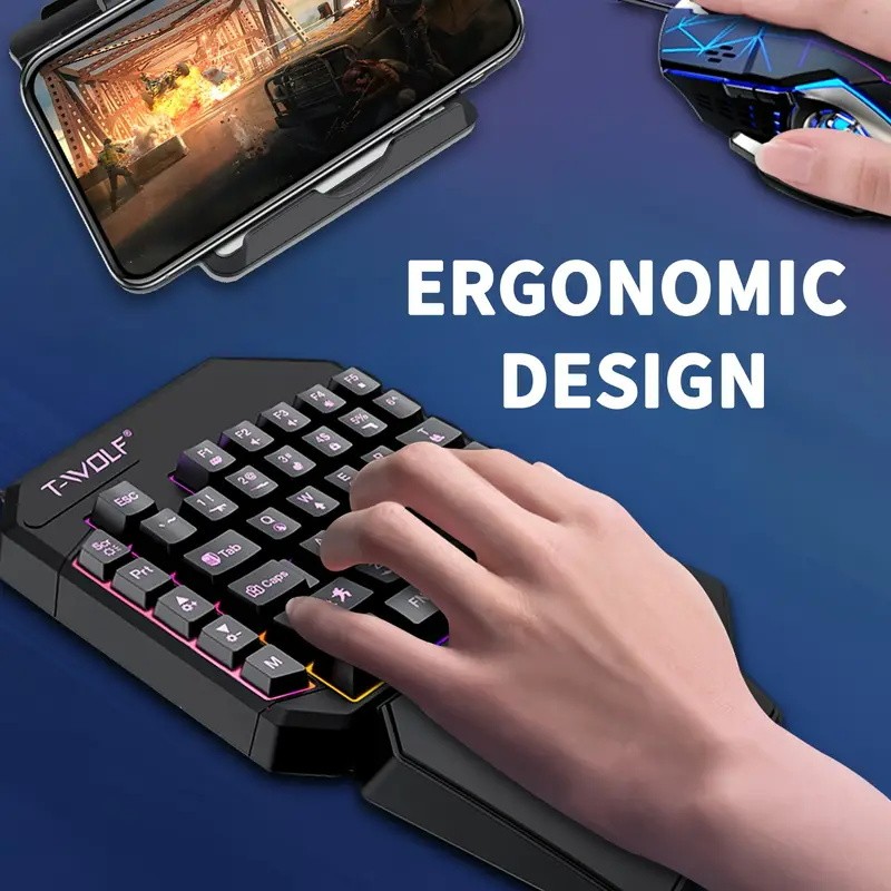 FocusOnPC TF900 2-in-1 Mobile  - đánh giá và giá Gaming Keyboard Bundle
