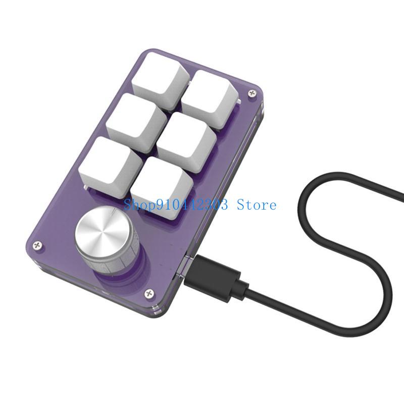 Bàn phím tùy chỉnh 652F 6 phím - đánh giá và giá Gaming Keyboard Mini Mechanical