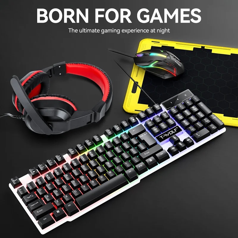NEW USB Keyboard And Mouse Gam - đánh giá và giá Gaming Keyboard Mouse Combo