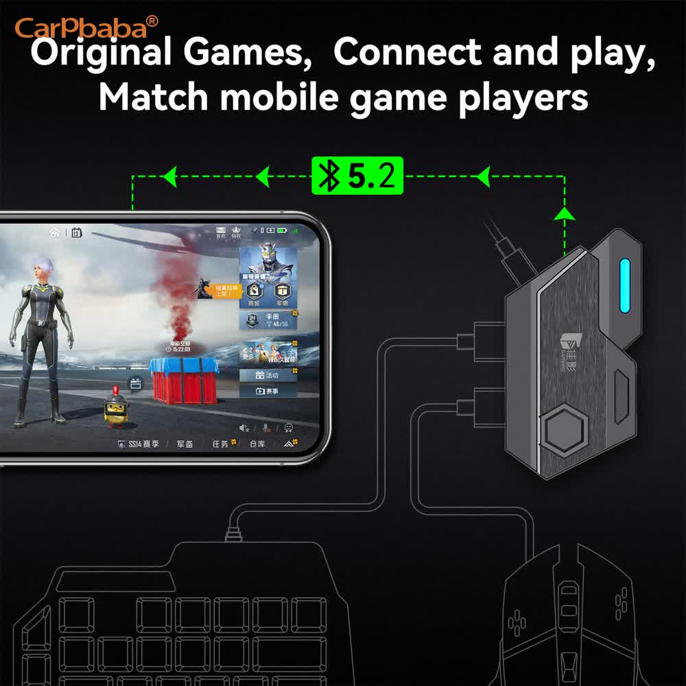 Mix SE/Lite Mouse & Keyboard C - đánh giá và giá Gaming Keyboard And Mouse Converter For Mobile