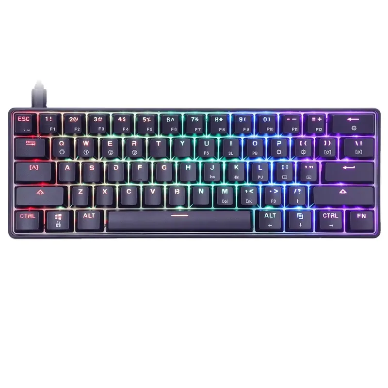 Dropshipping Skyloong Gk61 Sk6 - đánh giá và giá Gaming Keyboard Mini Mechanical