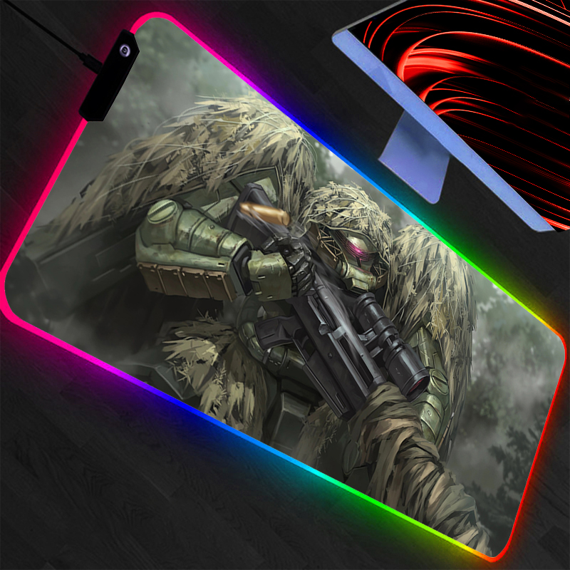 Large Mouse Pad Mobile Suit Gu - đánh giá và giá Gaming Keyboard And Mouse Mobile