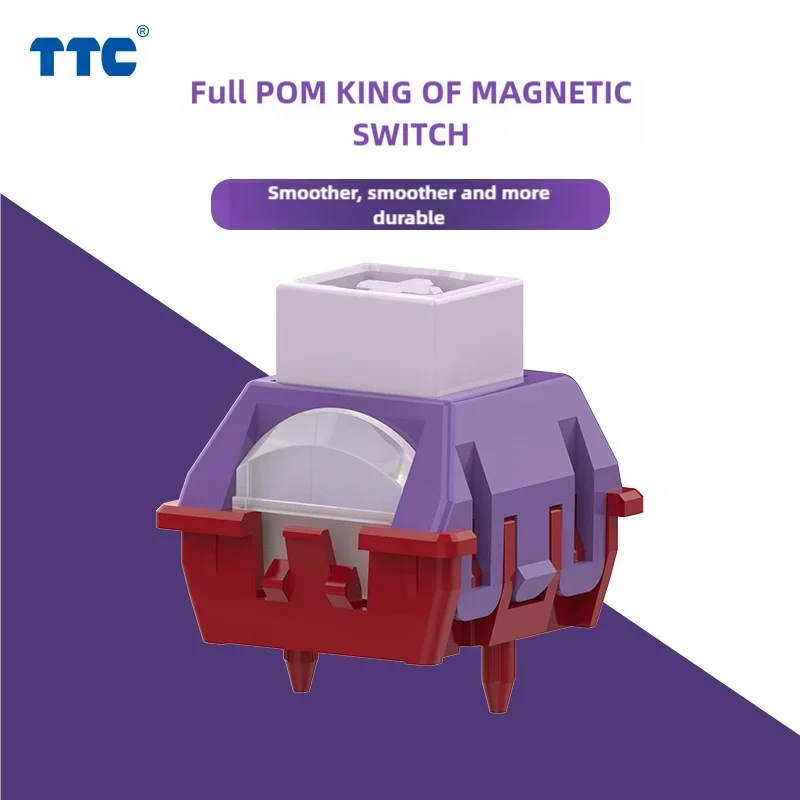 TTC Full POM King Of Magnetic  - đánh giá và giá Gaming Keyboard Magnetic Switches