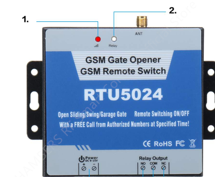 RTU5024 GSM Gate Opener Relay  - đánh giá và giá Switch Opener Tool