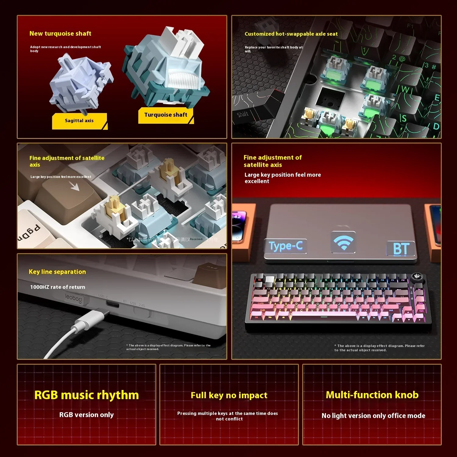 Leobog Hi75C Hi75 Hi75C Pro Al - đánh giá và giá Gaming Keyboard Bundle