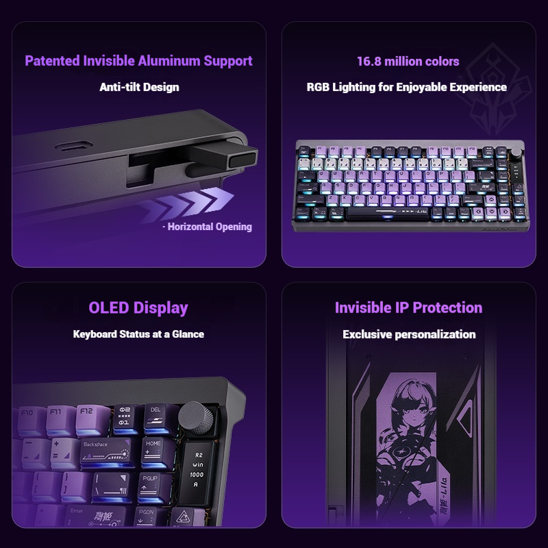 Colorful StarChase 87 Magnetic - đánh giá và giá Gaming Keyboard Magnetic Switches