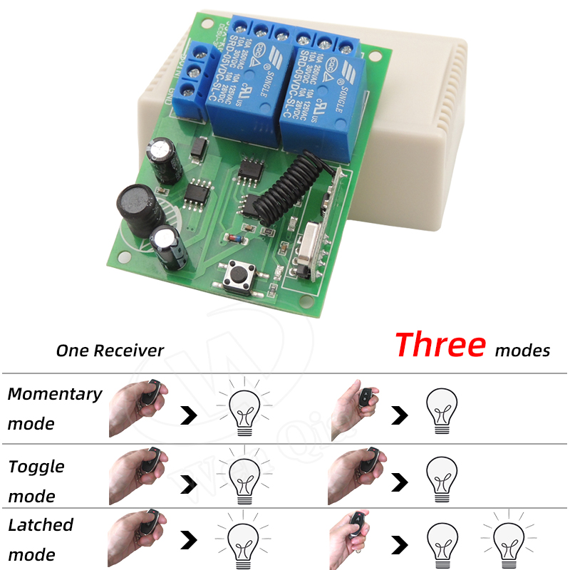 433MHz Đa Năng Điều Khiển Từ X - đánh giá và giá Switch Opener Tool